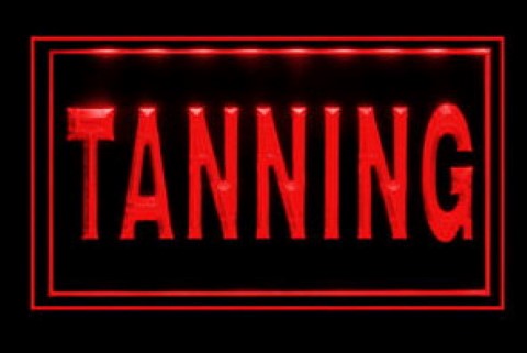 TANNING Salon 2 LED Neon Sign